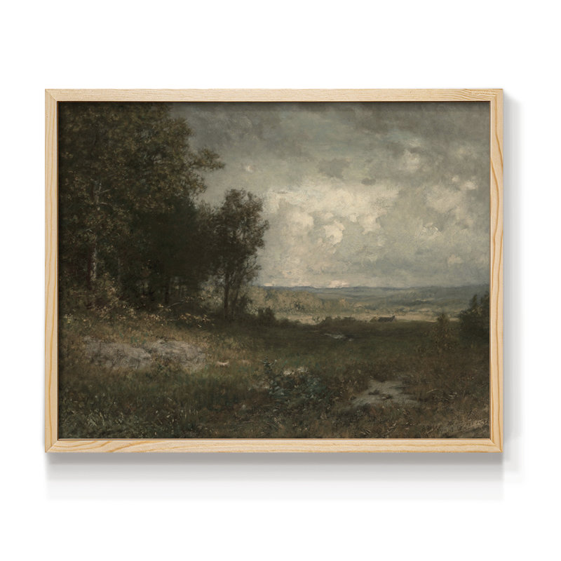 Paysages rétro-CECCXCVII-impression encadrée - réaménageable, Naturel, H 16 po x l 20 po