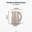 Tower Solitaire 1.5L Electric Tea Kettle
