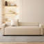 Banc rembourré beige-112483777-112483779