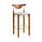 Nikko Bar Stool – Beige/Brown