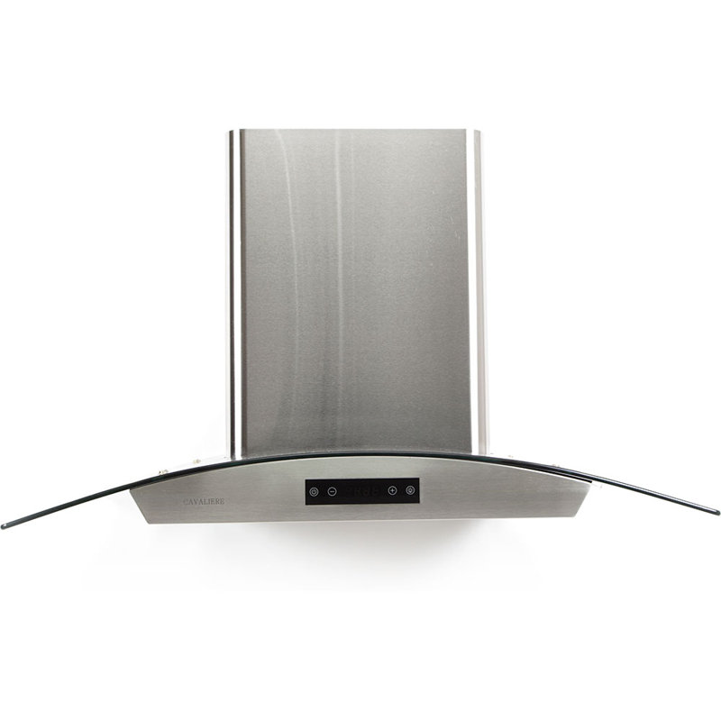 Cavaliere 30" Stainless Steel 600 CFM Ducted (Vented) Wall Range Hood with Baffle Filter