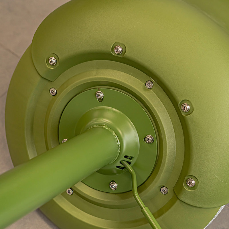 Chaise à dossier solide vert (paquet de 6), Vert, 6