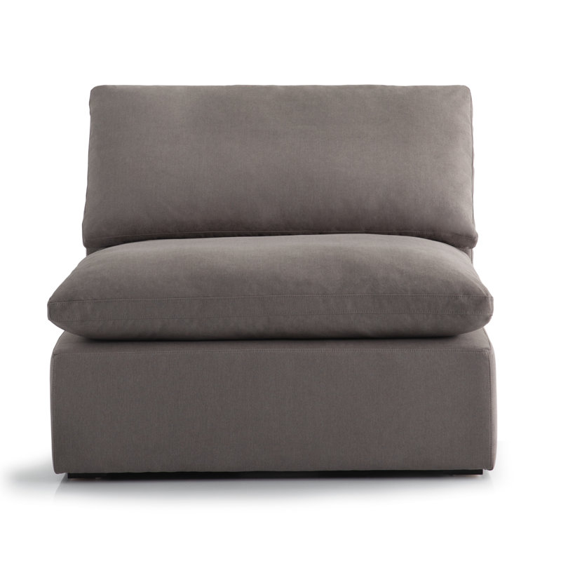 Calana Modular Sectional, Slate, 6 Piece