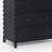 Retro Simple Black Wood Accent Chests