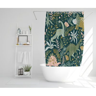 Eliyohu Polyester Shower Curtain
