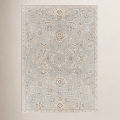 Arden Beige Hand-Tufted Wool Oriental Rug