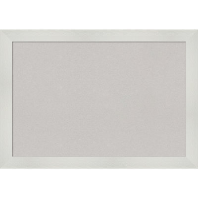 Amanti Art Cork Mounting / Installation Required and Wall Solid Wood Bulletin Board