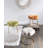 Bonview Flower Upholstered Velvet Metal Accent Stool-304899916