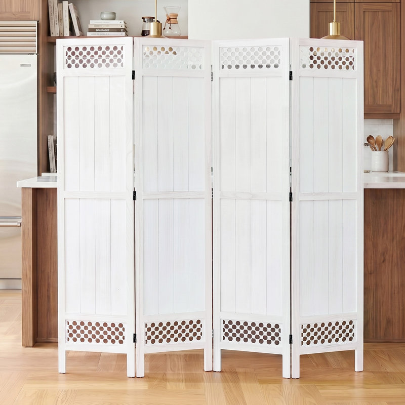 Cloison 67 po, 4, Distressed White