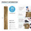 0.2mm Thick 91.4cm W x 15.2cm L