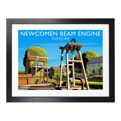 Newcomen Beam Engine - Print