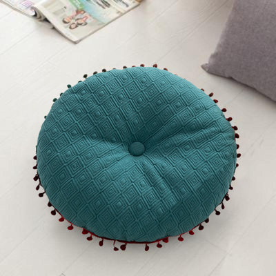 Canapé-coussin Coussin décoratif en velours multicolore de style scandinave convenant au salon, canapé, chambre à coucher, bureau
