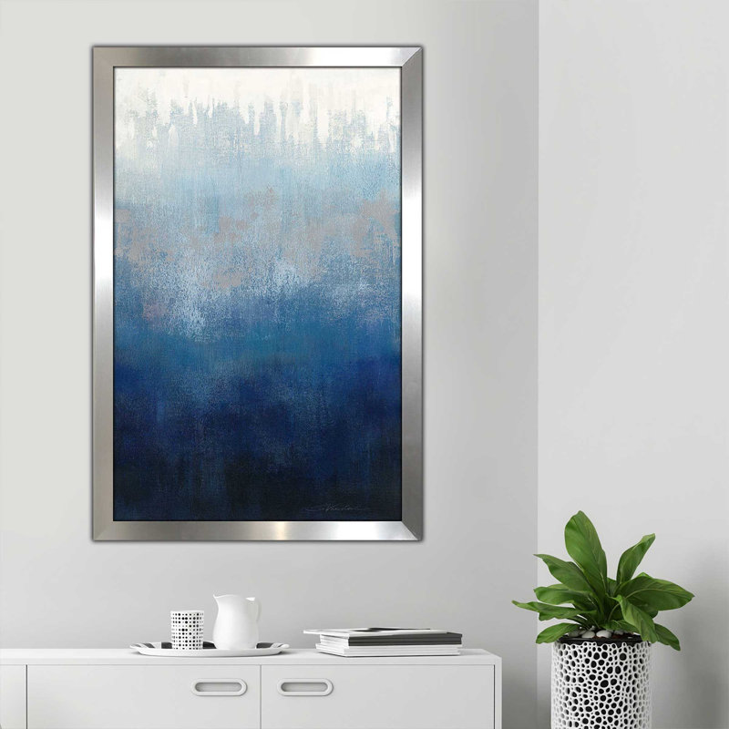 «Silver Wave I» - reproduction de photo, H 39,5 po x l 27,5 po x P 0,75 po