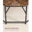 L-Shaped Metal Base Computer Desk