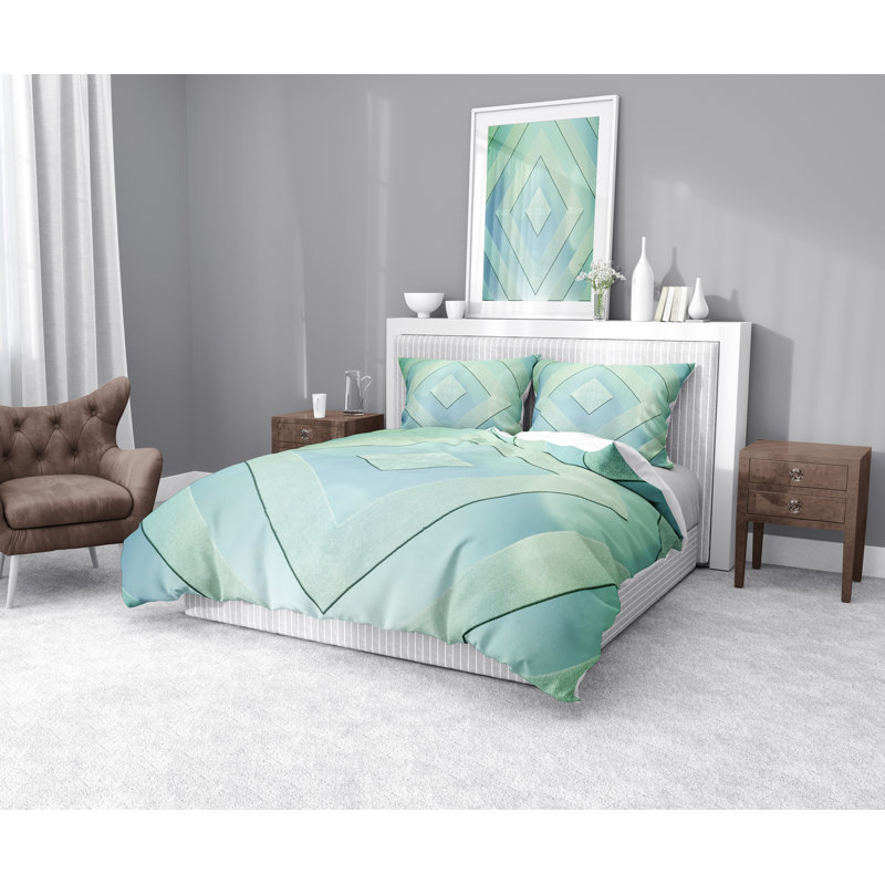 Polyester Duvet Cover, Twin Duvet Cover + 1 Standard Sham