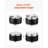 53mm Coffee Distributor 2-in-1 Adjustable Espresso Distributor for Home
