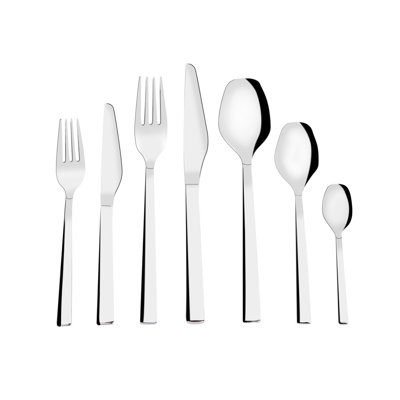  Milan Stainless Steel Cutlery Set 42 Pieces