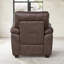 Fauteuil confortable avec coussin décoratif 36,8 po Leathaire-116533702