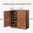 31.5-Inch Modern Wavy Sideboard, Curved Contour Design Storage Cabinet, 2-Door Cabinet With Storage Function, Suitable For Kitchen/Bedroom/Living Room-312855410
