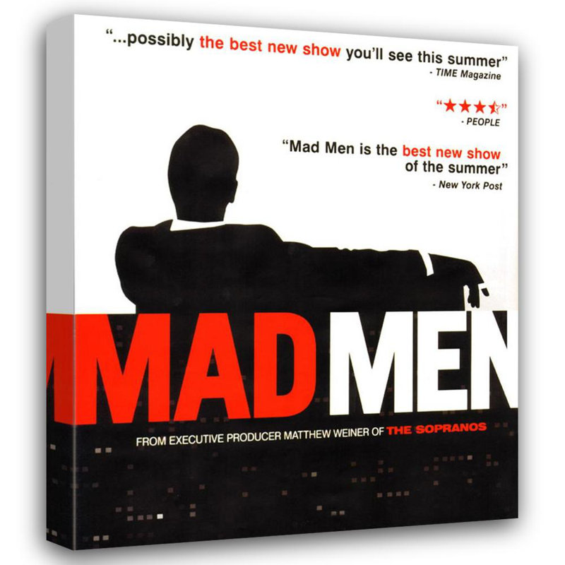 Mad Men, 24" H x 20" W