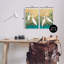 «Birds & Pond Botanicals», ensemble de 2 plaques murales par June Erica Vess-99628159