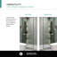 34.25'' W x 74.25'' H Framed Fixed Glass Panel-83967791