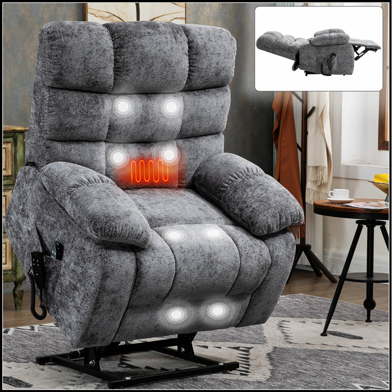 Fauteuil inclinable Lift, Gris