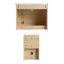 Ensemble de meuble-lavabo mural 68 po Modern