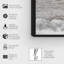 «Water Grey Sea Coastal», impression sur toile-53773026-53773021