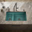 Iron Tones 33" L x 18.75" W Large/Medium Double-Bowl Kitchen Sink-1707143