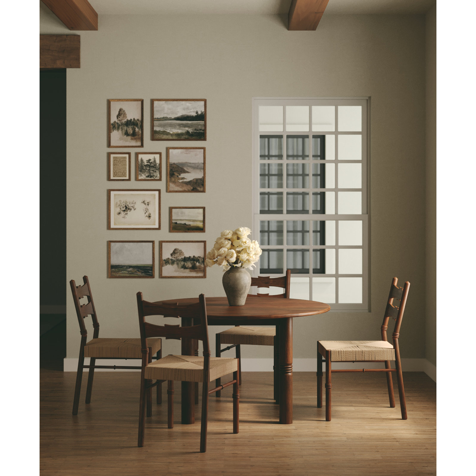 Kirby 52" Acacia Dining Table