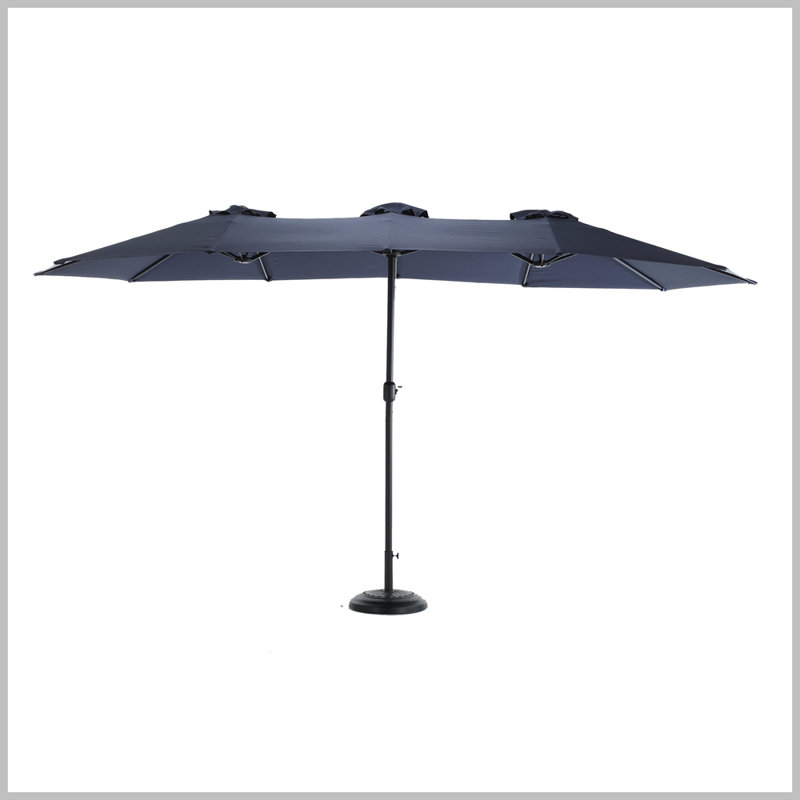 178,35 parasol avec contrepoids inclus, Bleu marine
