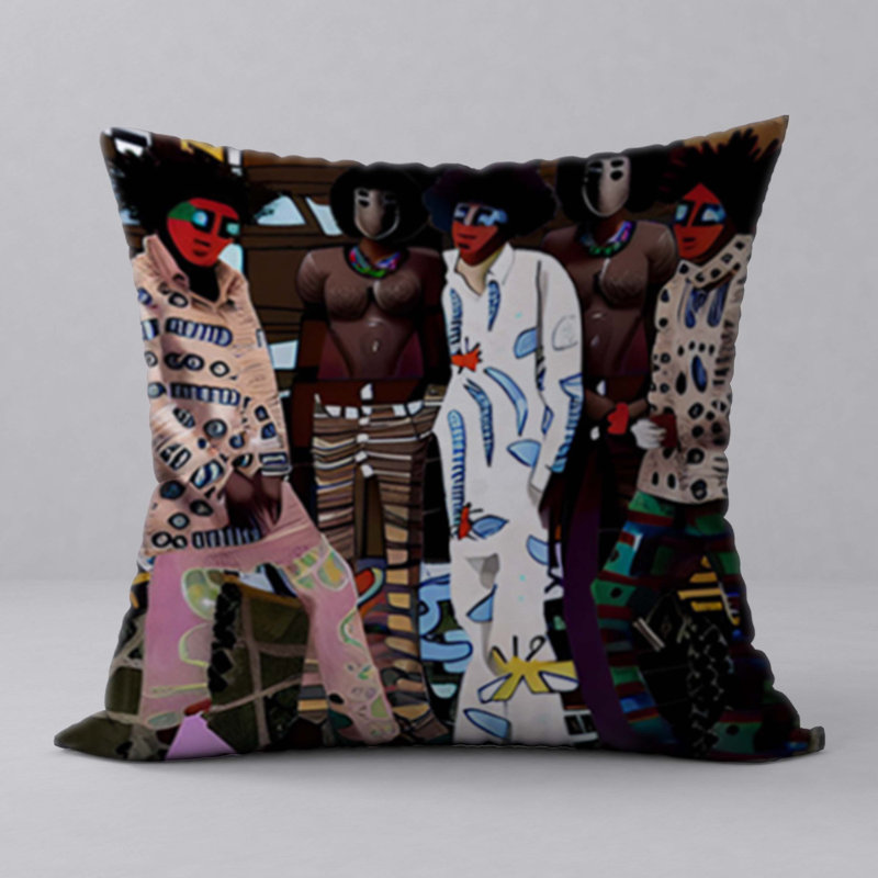 Reversible Throw Pillow