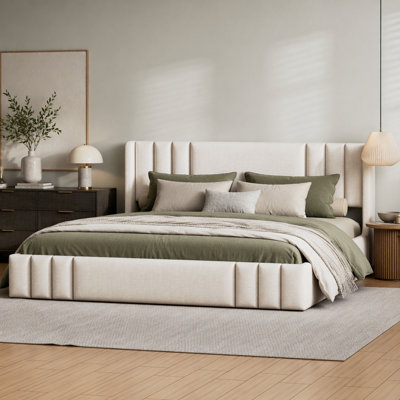Upholstered Platform Bed Frame