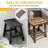 Makira 17.3'' W Manufactured Wood Shower Bench-712374298