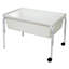 Table de jeu et sable en métal blanc-48075427