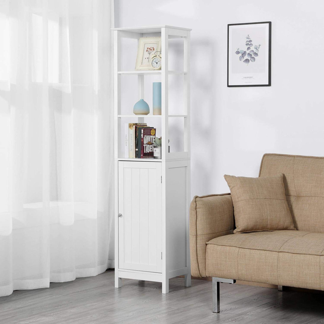 Lashuay 40Cm W x 160Cm H x 32Cm D Tall Bathroom Cabinet