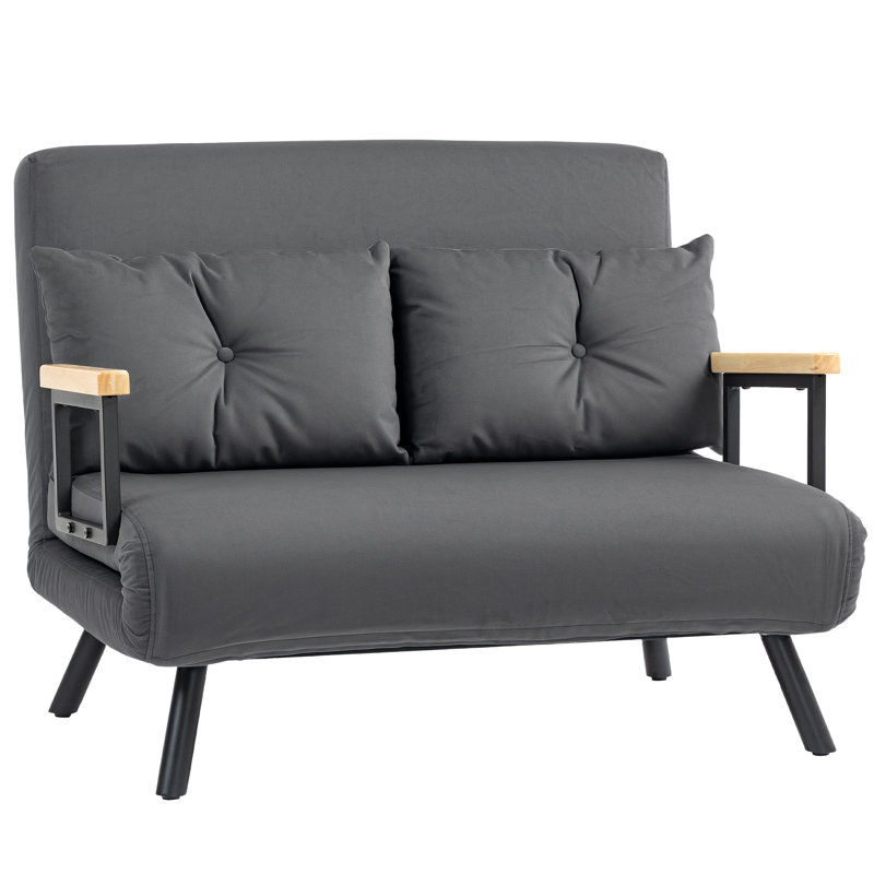 Tahmoor 2 Seater Sofa Bed, Dark Grey