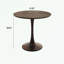 3-Piece Dining Table Set with 2 leather chairs and metal legs-1970500930-1970500934