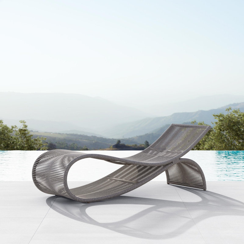 Wave Lounge Chair Morel, Matte Bronze