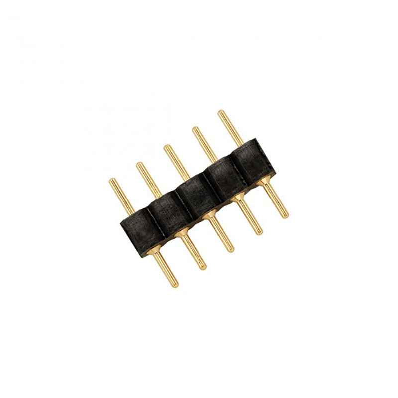 Black and Gold Male 5-Pin LED Connector for Tape Light