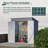 6'X4' Outdoor Metal Storage Shed