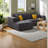 Compression Cloud Sectionals, 109 In Corduroy Modern Home Sofa
