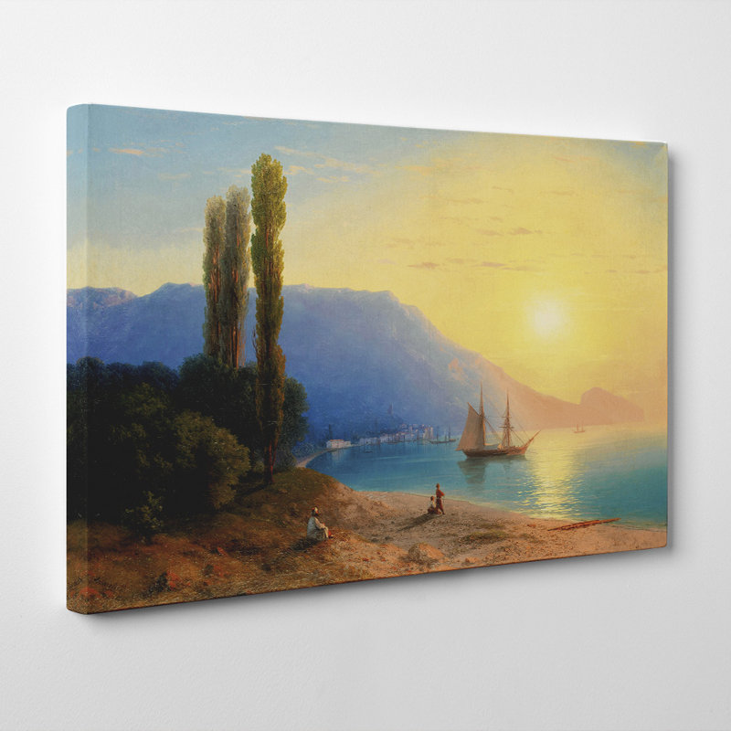 Ivan Aivazovsky - Wrapped Canvas Painting, 70cm H x 100cm W