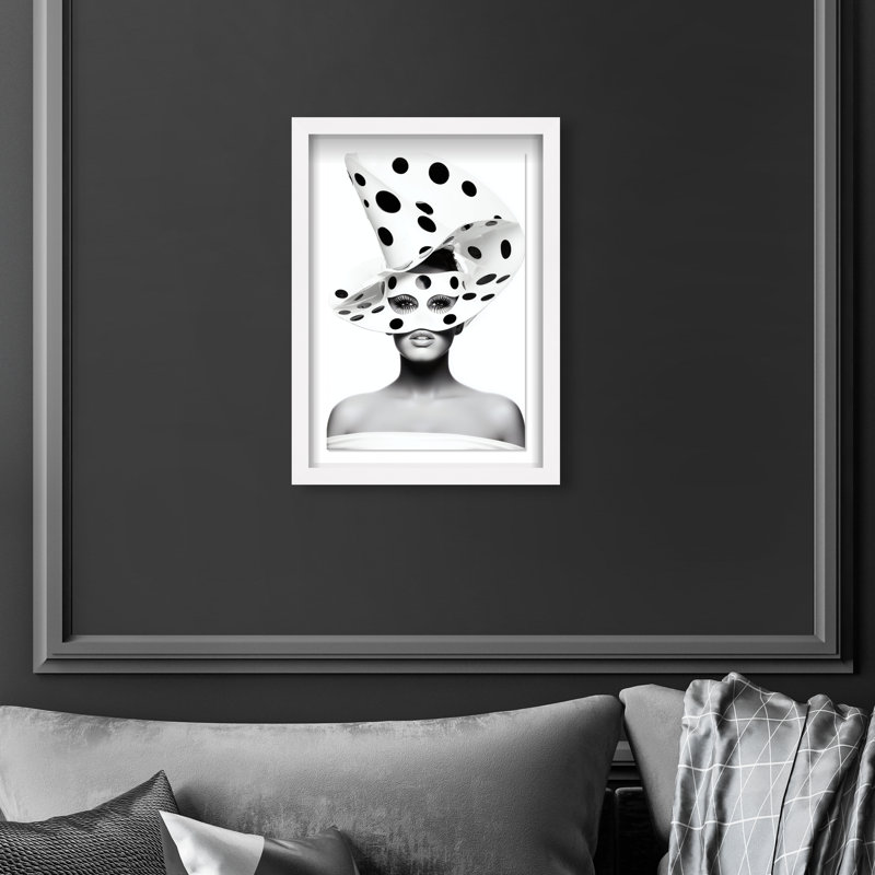 Spotted Sovereign Print by Oliver Gal, 16.5"H x 11.5"W, White Shadowbox