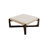 24" Wide Faux Leather Upholstered Square Ottoman-574127189