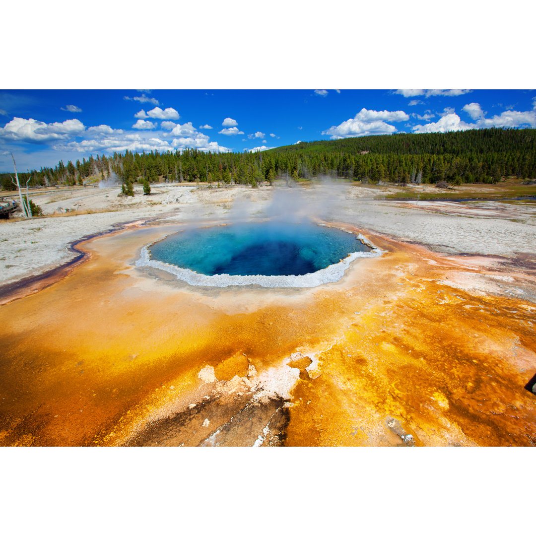 Chromatischer Pool - Leinwandbild