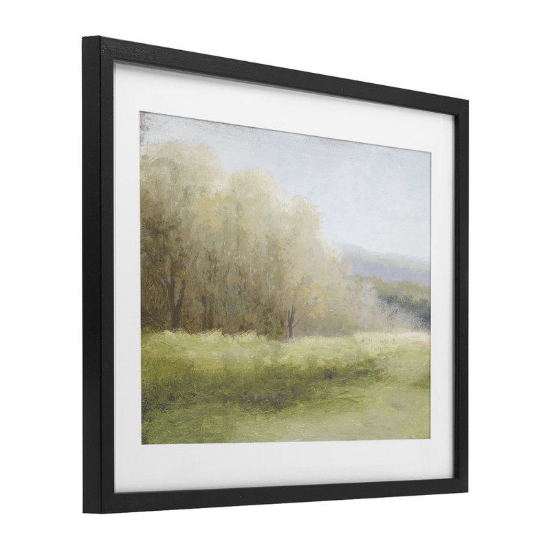 Dans un endroit familier, reproduction de paysage encadrée sous verre, design par Michael Marcon, H 13 po x l 16 po