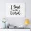 I Trust In The Lord - Wrapped Canvas Print-2087593668