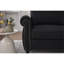 Lit-couchette 2 en 1 Modern Linen, canapé-lit gris foncé de 81,5 po, confortable pour les petits espaces, matelas en mousse à mémoire de forme de 3,35 po, tissu, assemblage facile, coussins de siège en éponge à haute densité, stable-146645973